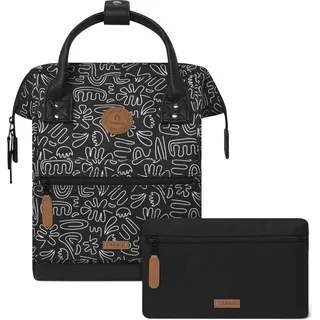 Cabaia Adventurer All Over Backpack Schwarz