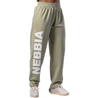 Nebbia Loose-fit Baggy Boyfriend Style 432 Trainingshose - Light Green - XS