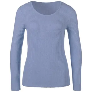 LASCANA Langarmshirt Damen hellblau Gr.36/38