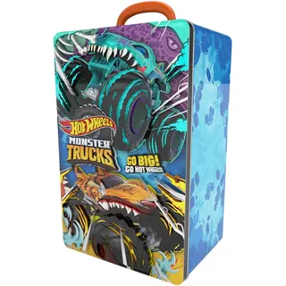 Cefa Toys 04624 HOT Wheels Maletin Metallic-Autowächter Monster Truck, M