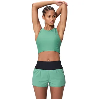 Speedo Solid Lookout Damen-Badehose, 30,5 cm, Grün, Größe XXS