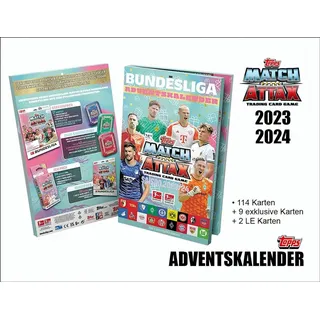 Topps - Bundesliga Match Attax 2023/24 - Adventskalender