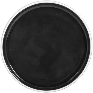 H&H Nagoya Set mit 4 Tellern, Steinzeug, 13,5 cm, Schwarz