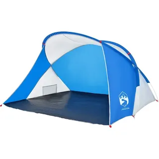 vidaXL Strandzelt 2 Personen Azurblau Pop-Up Wasserdicht - Blau