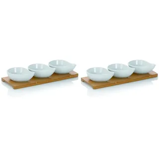 Kela 12260 Serviergeschirr Porzellan Weiß