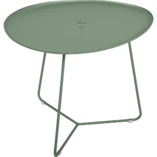 Fermob COCOTTE niedriger Tisch mit abnehmbarer Platte aus Aluminium 55x44,5 cm