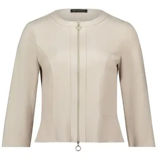 Betty Barclay Blazer-Jacke mit Reißverschluss Beige 40