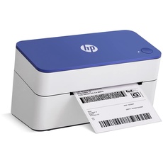 HP Work Solutions Kompakter Versand 4x6 Thermo-Etikettendrucker Benutzerfreundlicher Hochgeschwindigkeitsdrucker mit 203 DPI für das Home Office Unterstützt PC und Mac