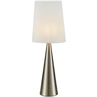 Markslöjd Tischleuchte , Metall , rund , 23x64x23 cm , Wippschalter , Lampen & Leuchten, Innenbeleuchtung, Tischlampen, Tischlampen