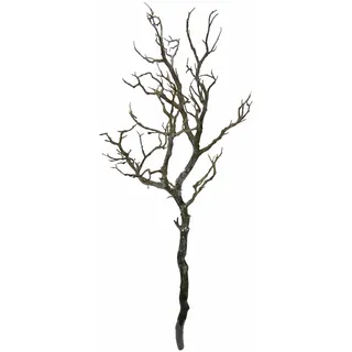 I.GE.A. Flair Flower Deko-Ast, Kunststoff, Braun,