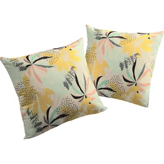 ADAM Audio Kissenbezug Jungle 40 x 40 cm Gelb