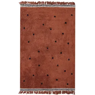 Beliani Kinderteppich Laza 200/140 cm , Braun , Textil , 140x200 cm , Teppiche und Böden, Teppiche, Kinderteppiche