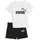 Essentials Tee and Shorts INF puma black-archive green 57 104
