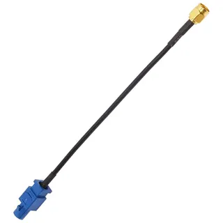 H70S SMA auf Fakra C Kabel - Auto GPS Antennenadapter Kabel - SMA Stecker auf Fakra C Stecker für Fahrzeug, LKW, SUV - 24cm Pigtail Kabel - GPS Empfänger Adapter