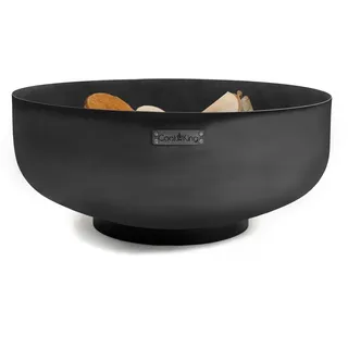 Feuerschale Palermo XXL Ø 80cm Feuerstelle für den Garten Grillschale Naturstahl