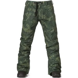 Atrip Herren Pite Snowboardhose Hose, Oliv schwarz, M EU