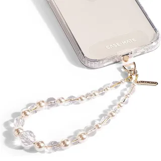 Case-Mate Unisex Phone Charm Handy-Anhänger, Crystal Pearl, Universal