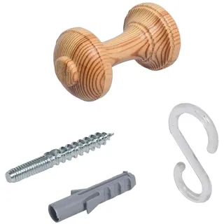 Liedeco Raffhalter Schalhalter 7 cm, beige