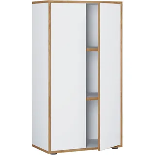 VCM Salia Aktenschrank 60 x 40 x 120, weiß