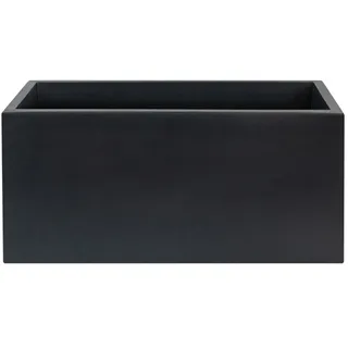 Wellhome Polyethylene 80x40x40cm Blumenkasten - Anthracite - 80 x 40 x 40 cm
