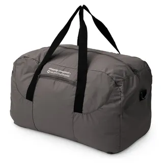 große faltbare Reisetasche 55 L, leichte Falttasche Reise-Gepäck Weekender Tasche Strandtasche mit Reißverschluss Damen Herren Tragetasche Travel Bag XL,Graphite - Grau