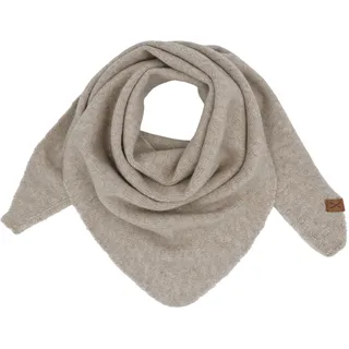 Maximo MAXIMO, Dreieckstuch Feinstrick, weiches Material, meliert, basic, bequem