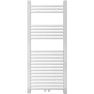 S SIENOC 500 x 1150mm Weiß mittelanschluß Badheizkörper handtuchhalter Heizkörper Handtuchwärmer Handtuchtrockner