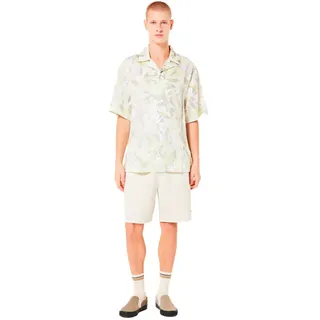 Oakley Apparel Printed Kurzarmhemd - Camo Palm Sulphur - S