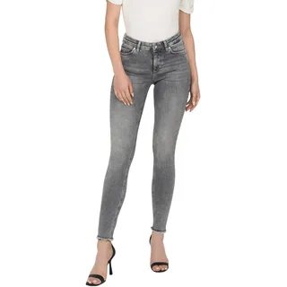 Only Damen Jeans 15188520 Grey Denim Xl-32