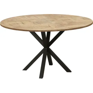 omg design Kent 130 x 77 x 130 cm mango/schwarz