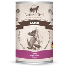 Natural Trail 5x400g + 400g GRATIS Lamm Monoprotein Nassfutter Getreidefrei Hund Single Protein