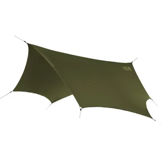 ENO DryFly Tarp Olivgrün für stürmisches Wetter inklusive 6 Erdnägeln /     a...