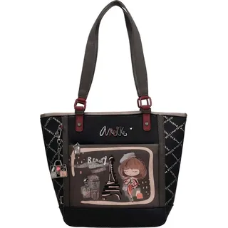 Anekke Mademoiselle Shopper Tasche 39 cm - Schwarz