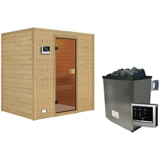 Bild von KARIBU Sauna Sonja - beige