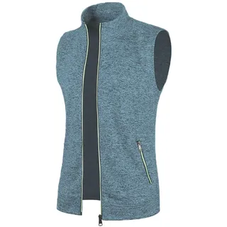 Didadihu Herrenwesten Sportlich Elegant : Ärmellos Weste Kurz Fleeceweste Arbeitsweste Stehkragen Softshell Winterweste Vest Sportweste Gefüttert Plüsch