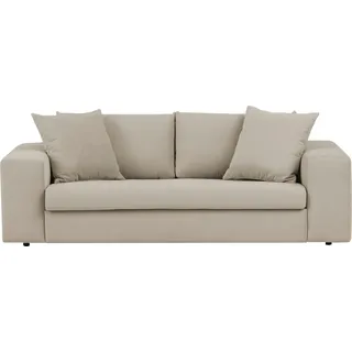 Home Affaire 2-Sitzer »SLEETLAND XXL in Samtvelours oder Vintage-Leder-Optik« besonders groß und bequem, lila