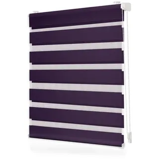 Lichtblick Duo Rollo Klemmfix 120 x 150 cm lila