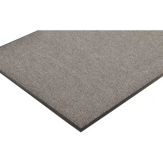 Notrax 136 Polynib Eingangsmatte, für Lobbys und Inneneingänge, 91 cm Breite x 152 cm Länge x 0,6 cm Dicke, Grau