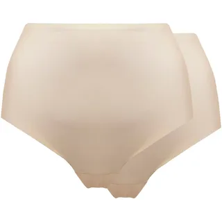 Magic Bodyfashion Shapingpants MAGIC BODYFASHION "Dream Invisibles Panty", Damen, Gr. S, braun (latte), Obermaterial: 80% Polyamid, 20% Elasthan, unifarben, eng, Unterhosen, nahtlos