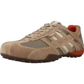 GEOX Snake Herren Weite E Beige/Dark Orange 45