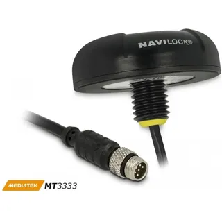 Navilock Navilock, NL-3331 M8 GPS Empfänger Fahrzeugtracker Schwarz 1 St.
