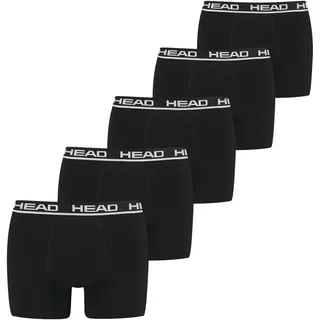 Head Herren 881500001 Boxershorts 5er Pack«, schwarz,