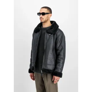 Alpha Industries B3 Fl Jacke schwarz M