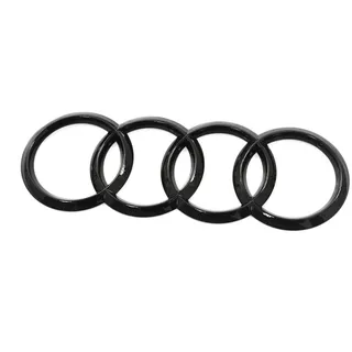 Audi 4K4071802 Ringe Emblem Logo Black Edition Schwarz