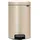 Mülleimer 12 l Metallic Gold