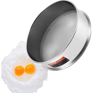 Mehlsieb aus Edelstahl mit feiner Maschenweite (150 Mesh) zum Backen