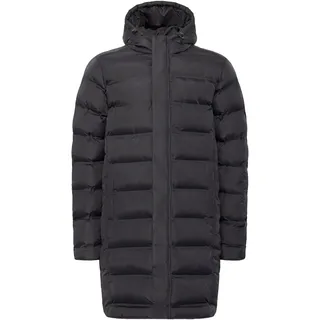 Wintermantel SOLID "Wintermantel SDMarius", Herren, Gr. 3XL, schwarz (true schwarz), Obermaterial: 100% Polyester PES., Mäntel Wintermantel