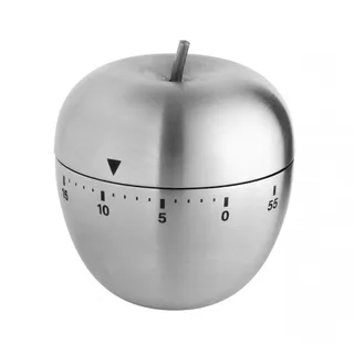 TFA Küchenwecker Apfel Silber