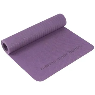 super.natural Yogamatte, 173 x 6 x 0,6 cm, YOGA MATT, Farbe: Lila