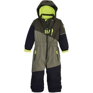 KILLTEC first instinct by killtec Kinder Skioverall/Schneeanzug mit Kapuze FISW 27 MNS ONPC, dunkeloliv, 98, 42106-000